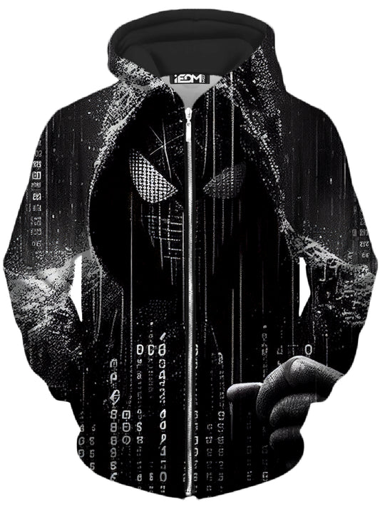 Spidey Existence Unisex Zip-Up Hoodie, iEDM, | iEDM