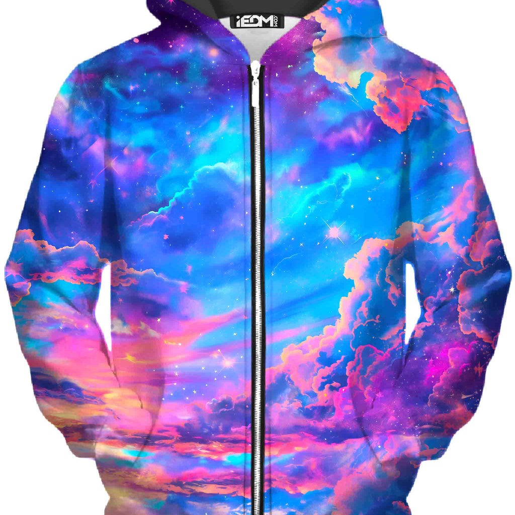 Storybook Sky Zip-Up Hoodie and Joggers Combo, iEDM, | iEDM