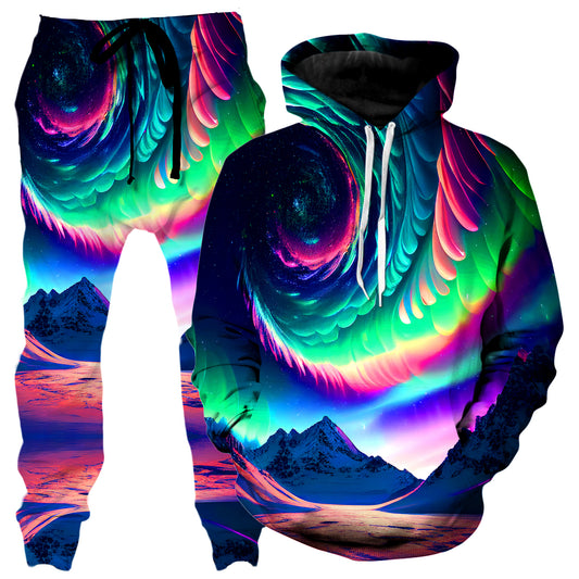 Northern Lights II Hoodie and Joggers Combo, iEDM, | iEDM