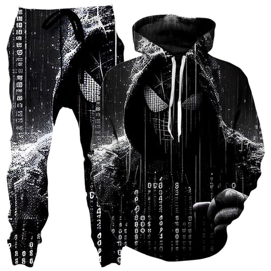 Spidey Existence Hoodie and Joggers Combo, iEDM, | iEDM