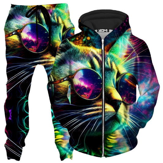 Enjoy the Views Zip-Up Hoodie and Joggers Combo, iEDM, | iEDM