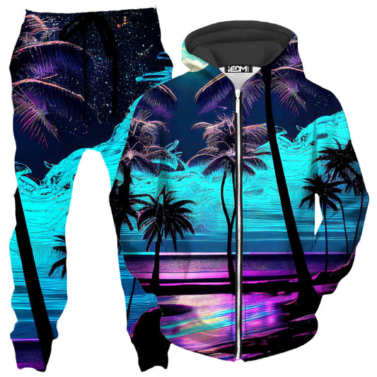 Spellbound Zip-Up Hoodie and Joggers Combo, iEDM, | iEDM