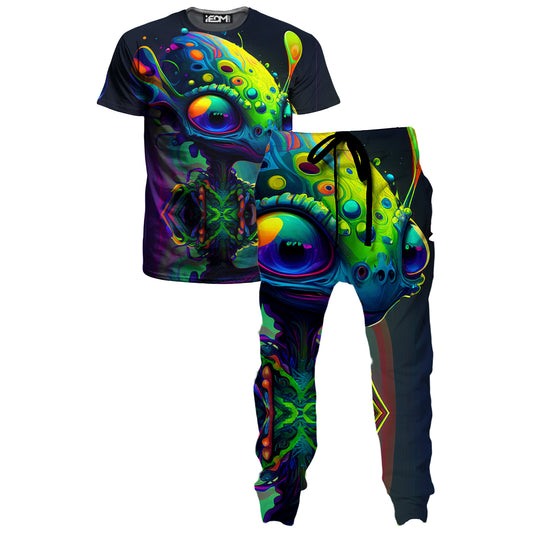 Friendly Visitors T-Shirt and Joggers Combo, iEDM, | iEDM