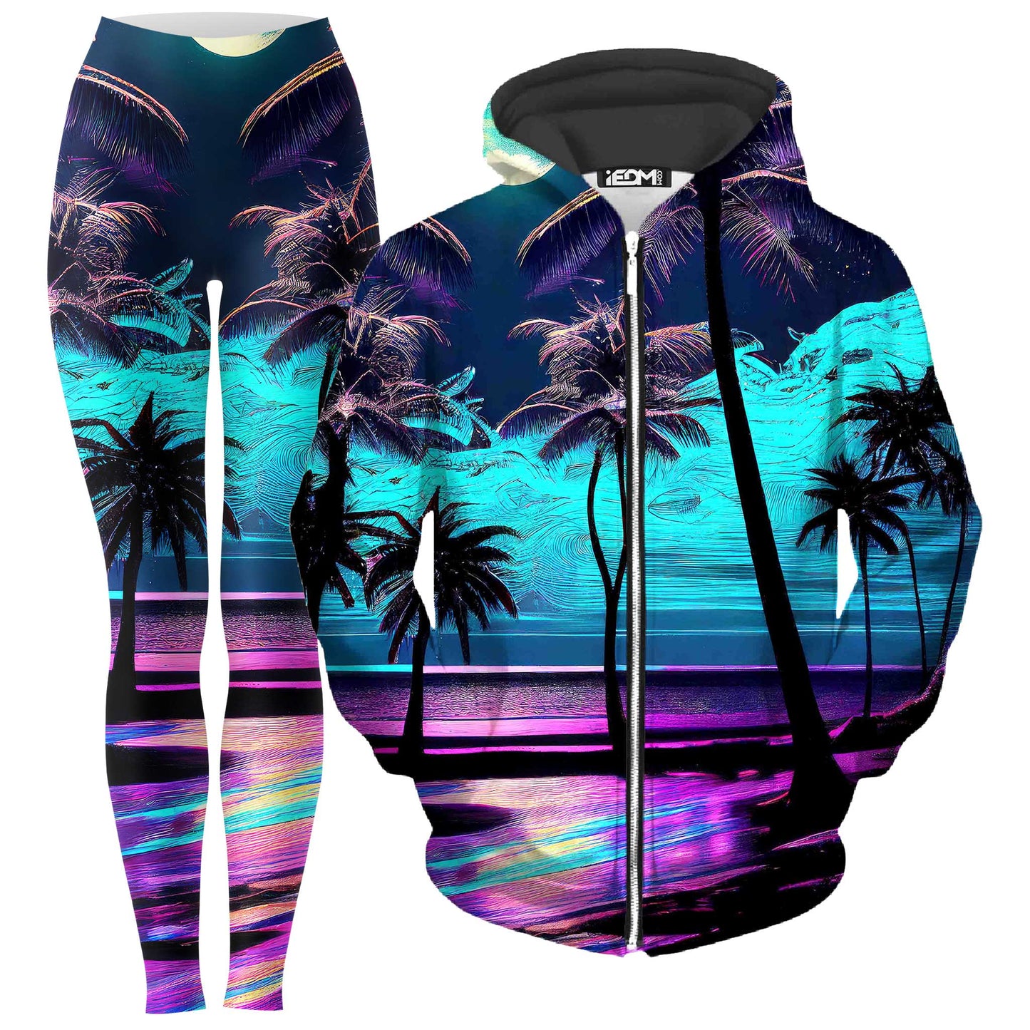 Spellbound Zip-Up Hoodie and Leggings Combo, iEDM, | iEDM