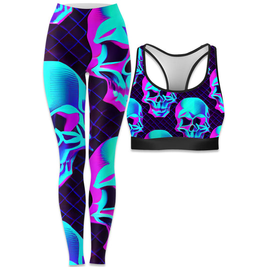 Night Trek Rave Bra and Leggings Combo, iEDM, | iEDM