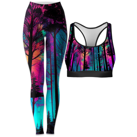 Psilo Woods Rave Bra and Leggings Combo, iEDM, | iEDM