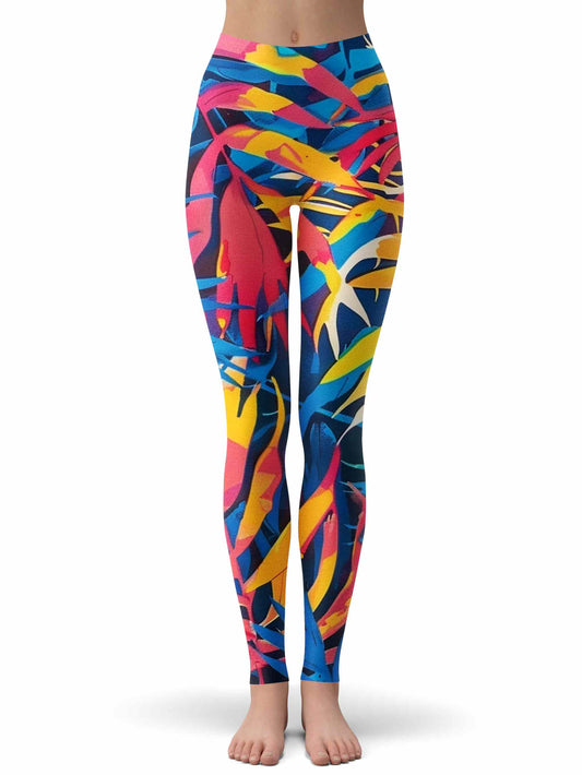 Jungle Folio Leggings, iEDM, | iEDM