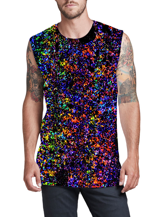 Lightning Rainbow Men's Muscle Tank - iEDM