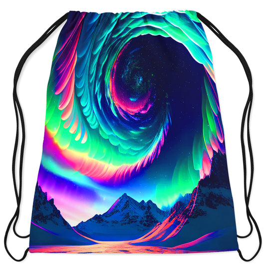 Northern Lights II Drawstring Bag, iEDM, | iEDM