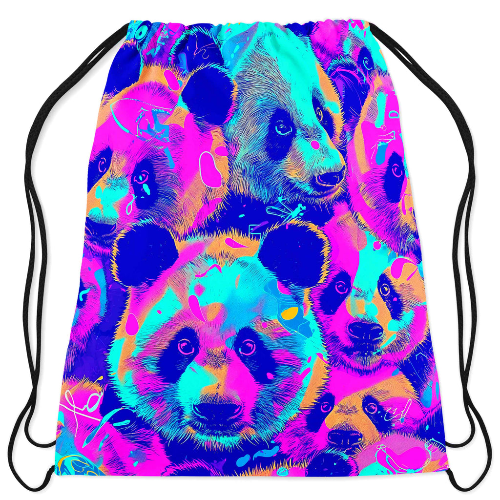 Panda Melt Drawstring Bag, iEDM, | iEDM