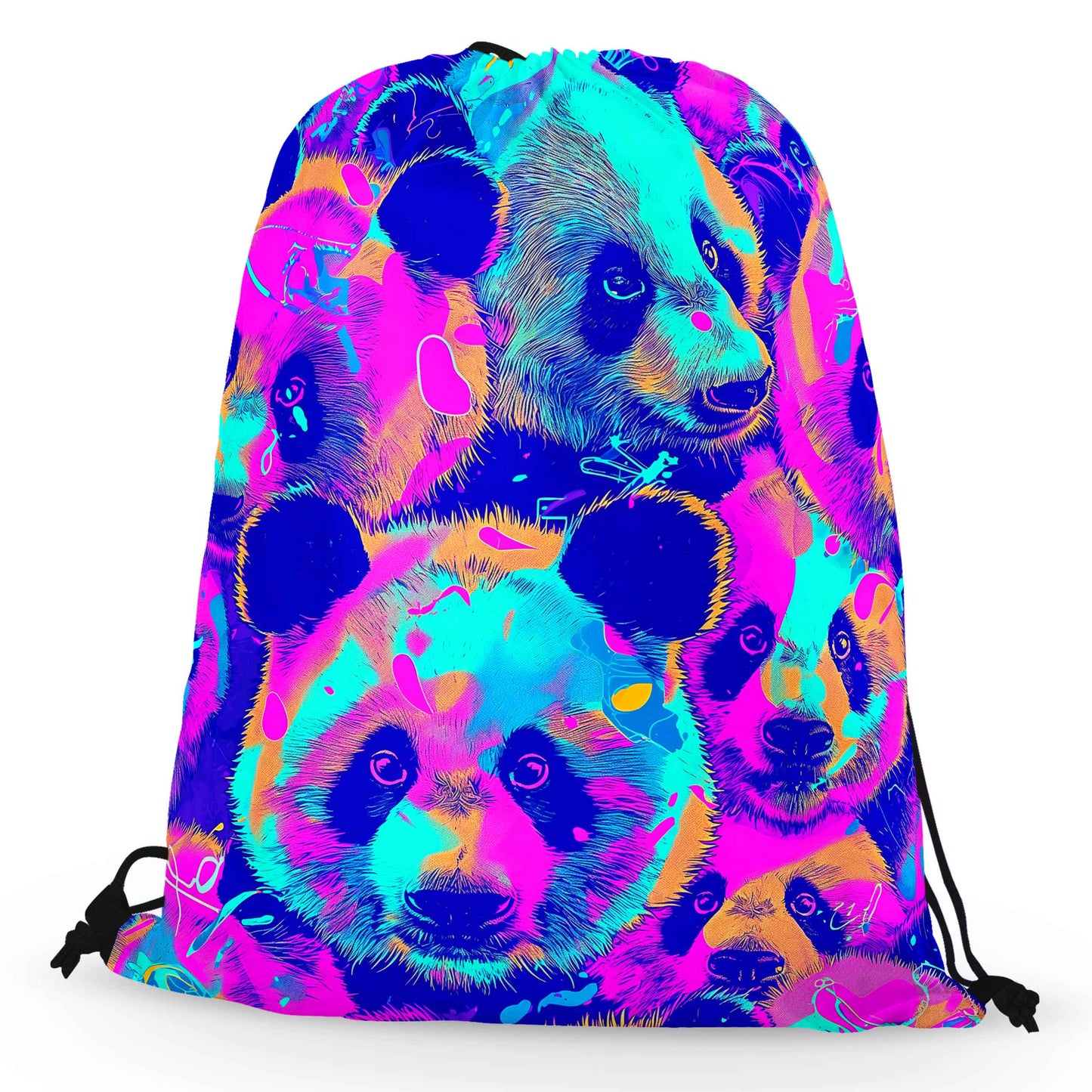 Panda Melt Drawstring Bag, iEDM, | iEDM