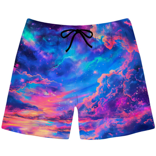 Storybook Sky Swim Trunks, iEDM, | iEDM