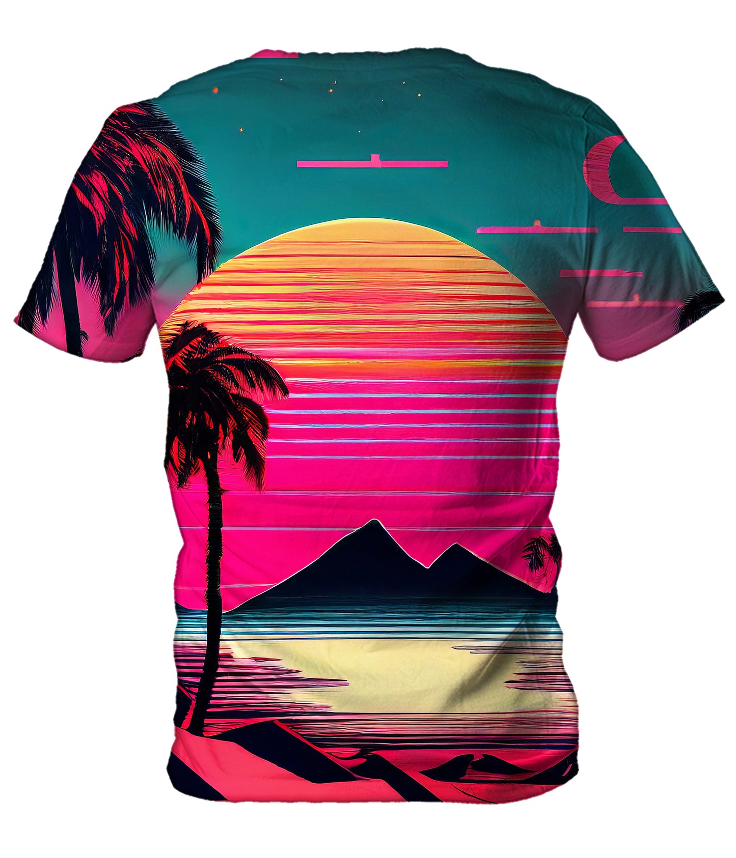 Beach Sunset Men's T-Shirt, iEDM, | iEDM