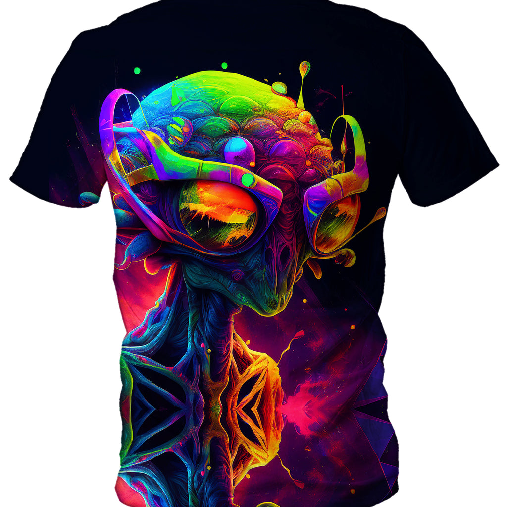 Psychedelic Alien Men's T-Shirt, iEDM, | iEDM