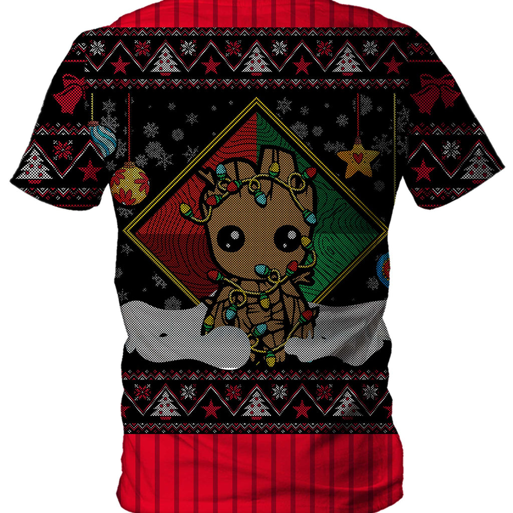 Groot Christmas Men's T-Shirt, iEDM, | iEDM