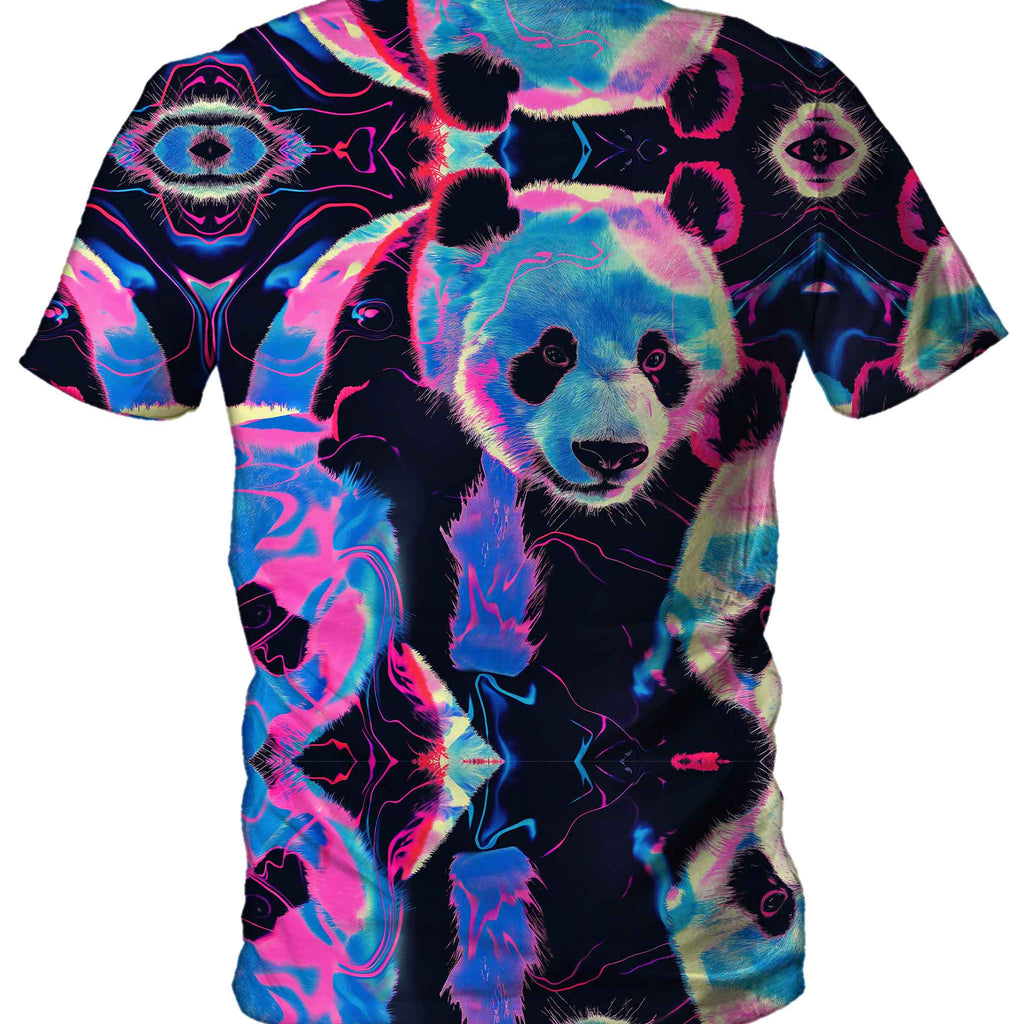 Panda Peaking Men's T-Shirt, iEDM, | iEDM