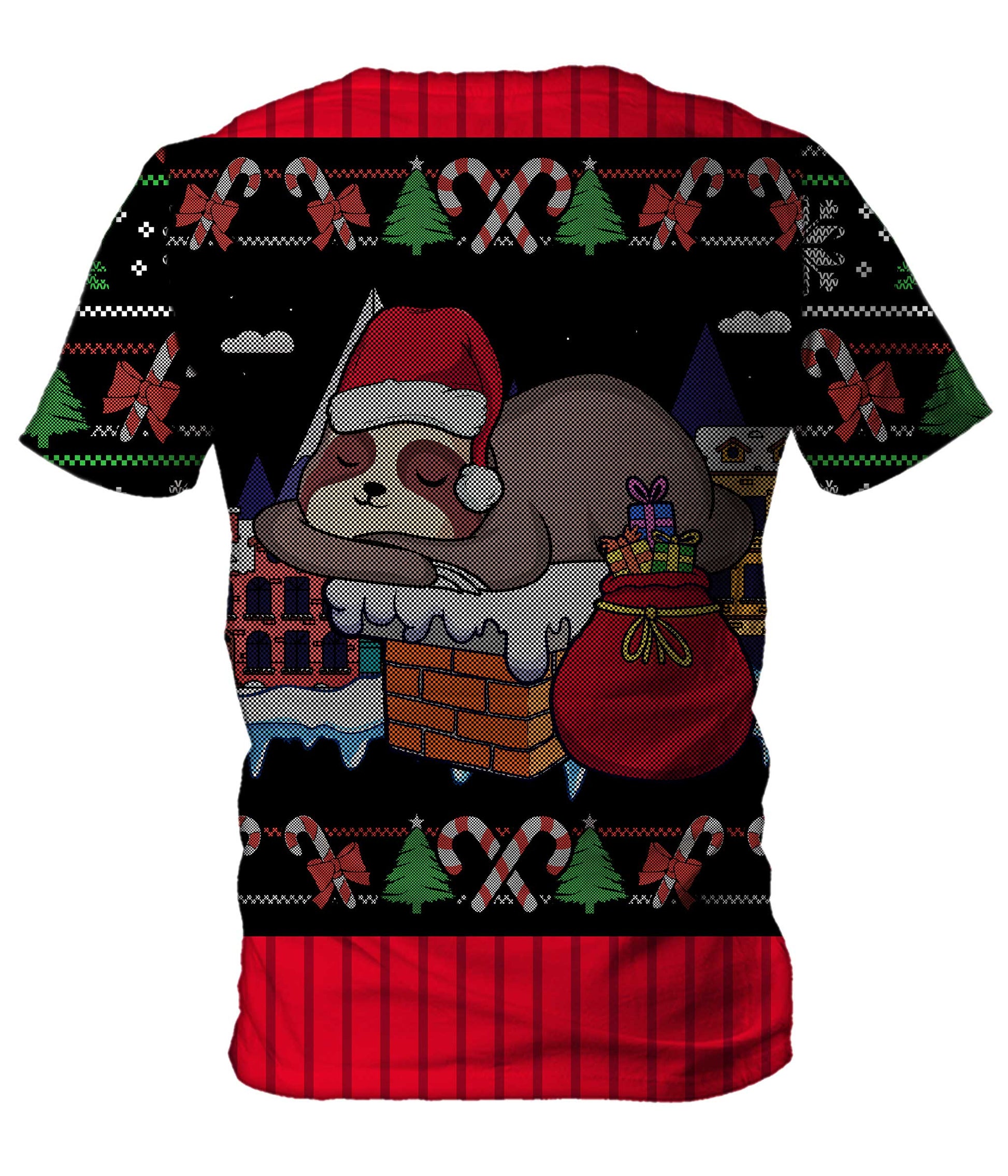 Santa Sloth Men's T-Shirt, iEDM, | iEDM