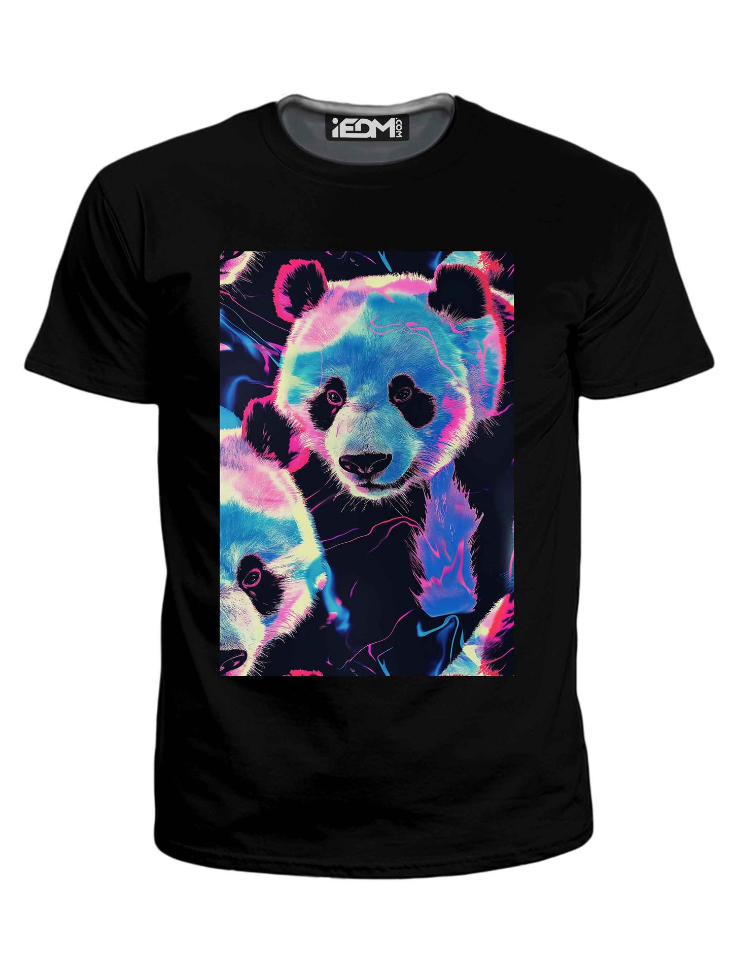 Panda Peaking Men's Graphic T-Shirt, iEDM, | iEDM