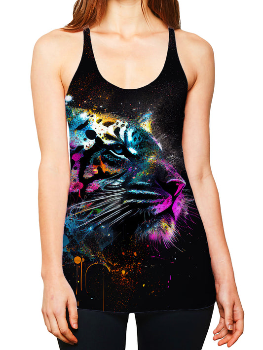 Galactic Tiger Women's Tank, iEDM, | iEDM