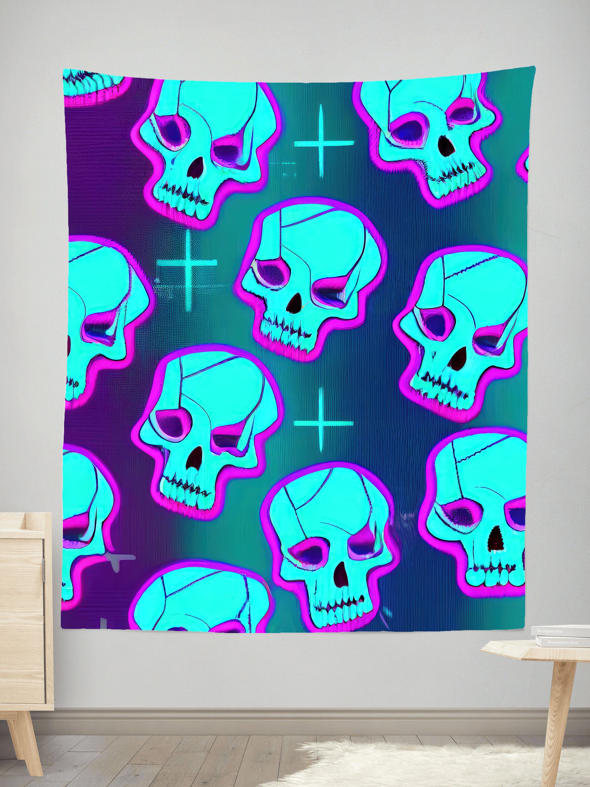 Neon Fright Tapestry, iEDM, | iEDM