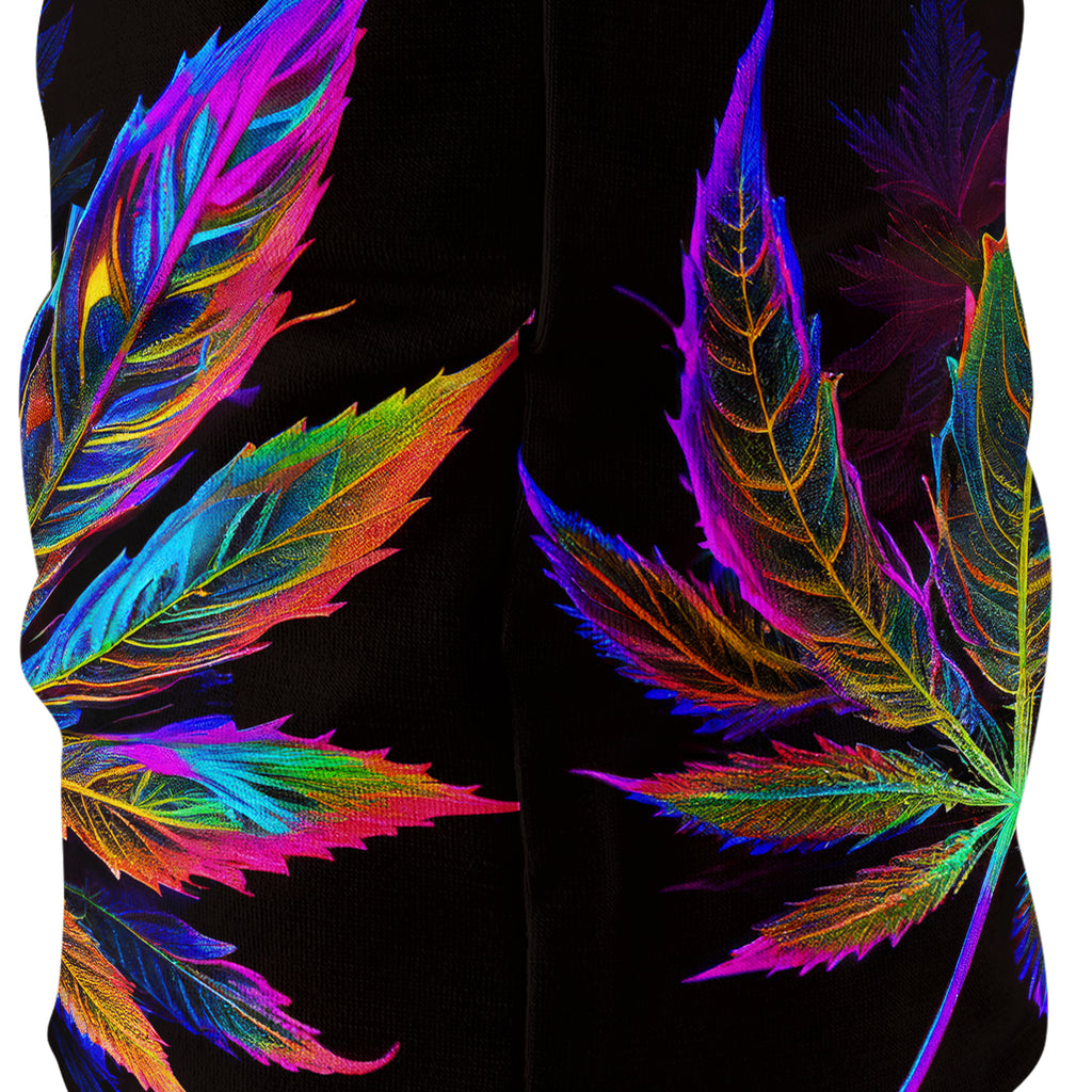 Blacklight Weed Bandana Mask, iEDM, | iEDM
