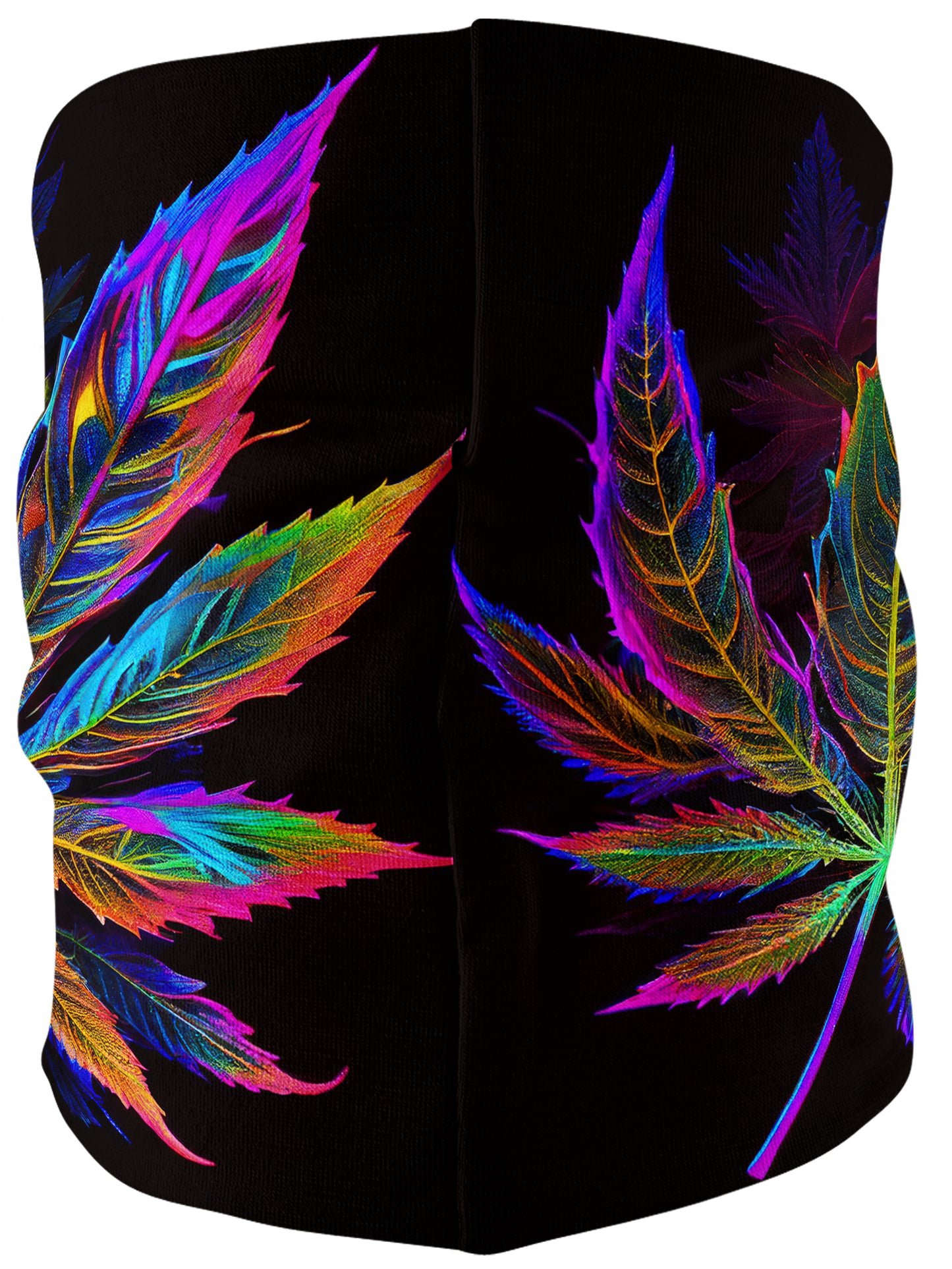 Blacklight Weed Bandana Mask, iEDM, | iEDM