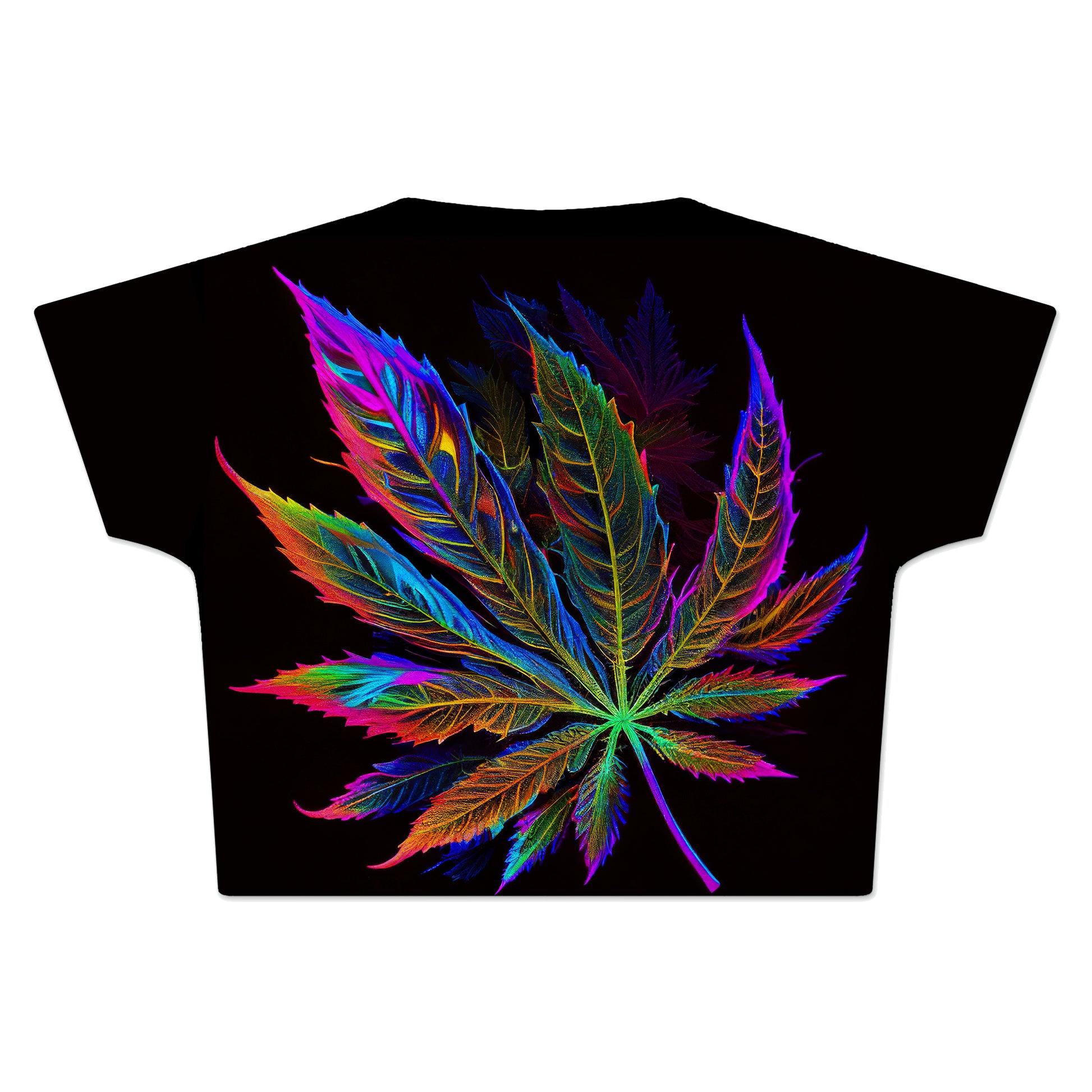 Blacklight Weed Crop Tee, iEDM, | iEDM