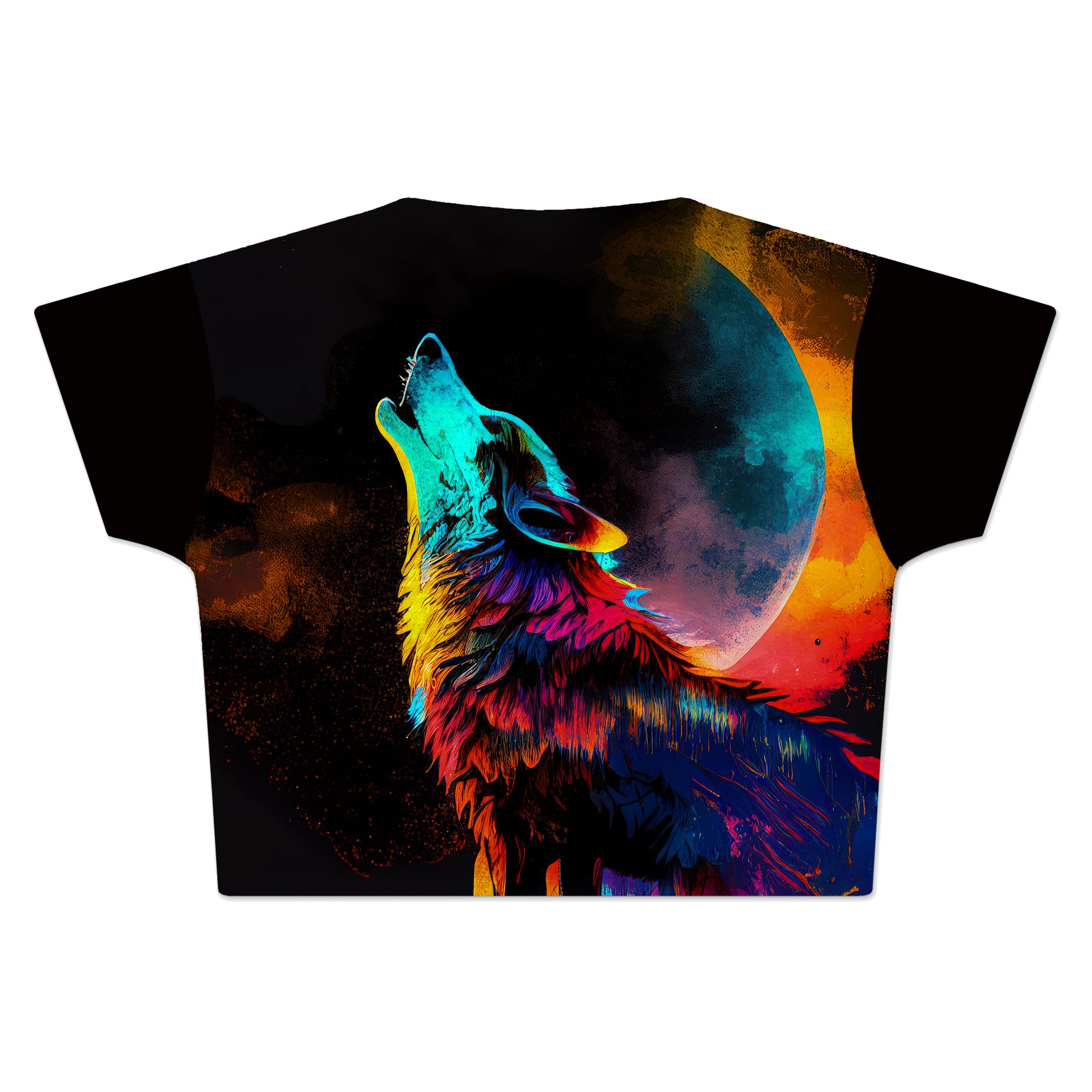 Spirit Wolf Crop Tee, iEDM, | iEDM