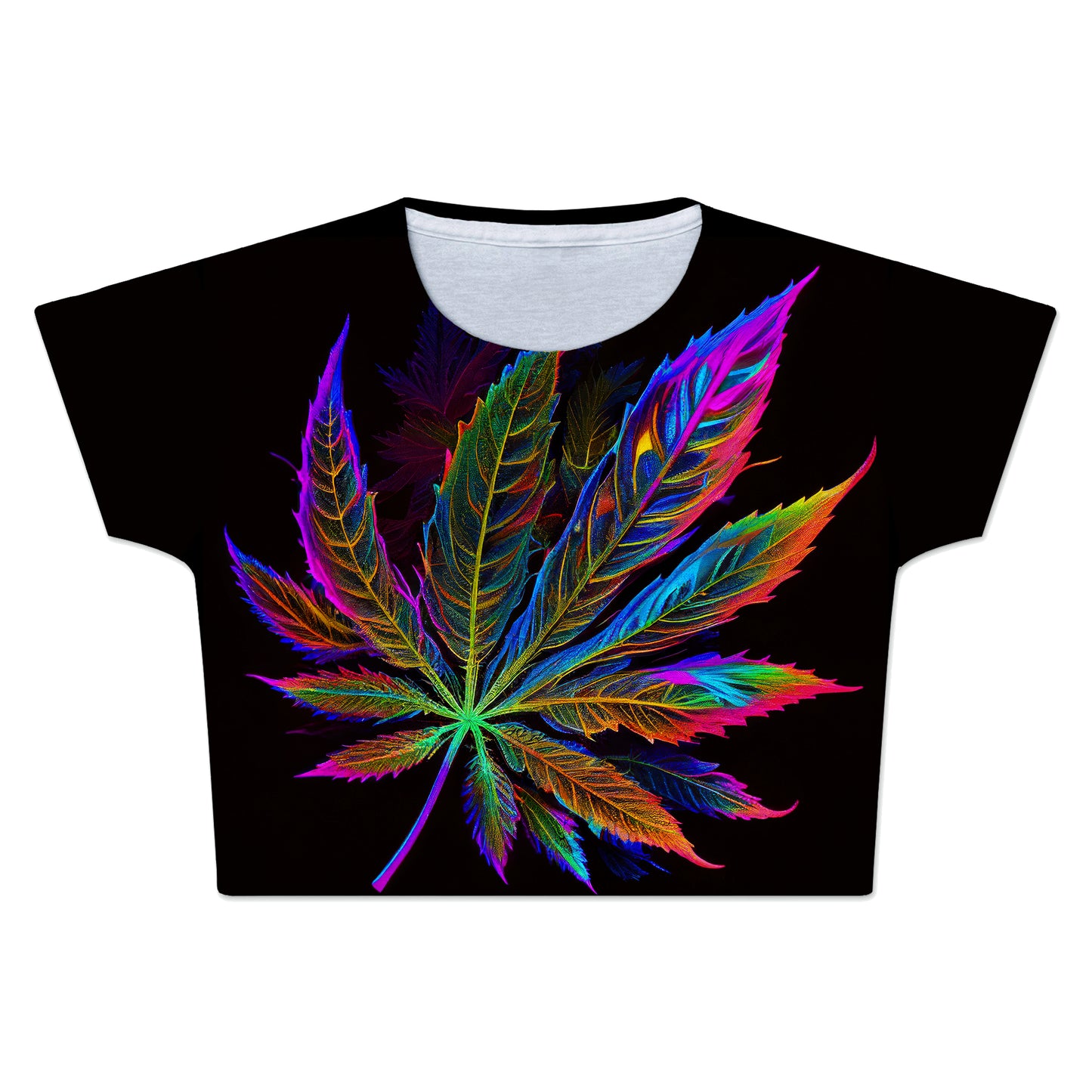 Blacklight Weed Crop Tee, iEDM, | iEDM