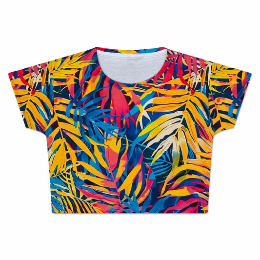Jungle Folio Crop Tee, iEDM, | iEDM