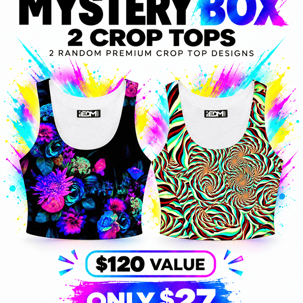2 Crop Tops iEDM Mystery Box ($120 Value!)