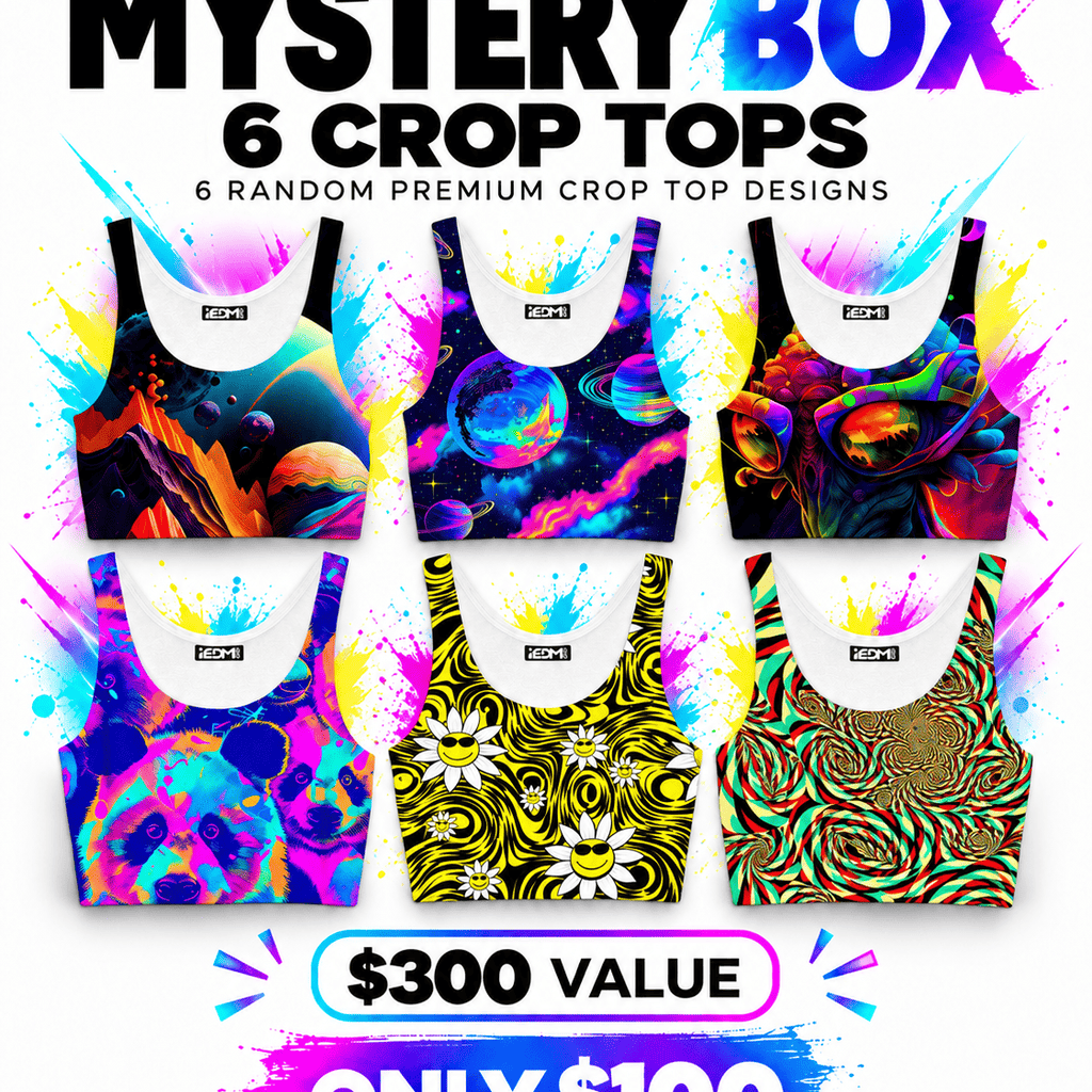 6 Crop Tops iEDM Mystery Box ($300 Value!)