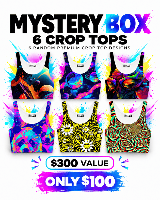 6 Crop Tops iEDM Mystery Box ($300 Value!)