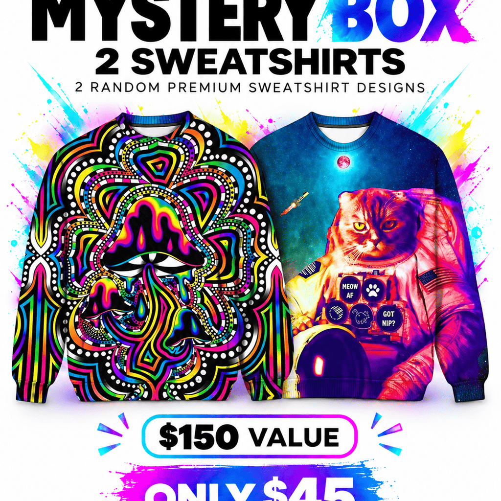 2 Sweatshirts iEDM Mystery Box ($150 Value!)