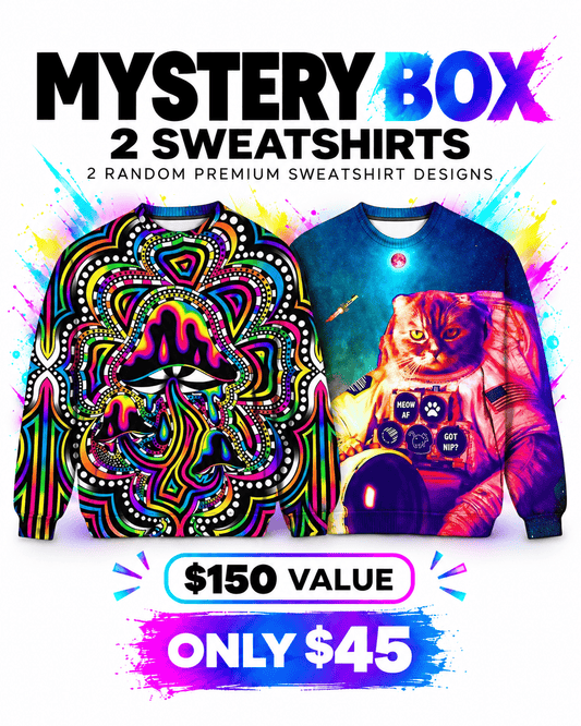 2 Sweatshirts iEDM Mystery Box ($150 Value!)