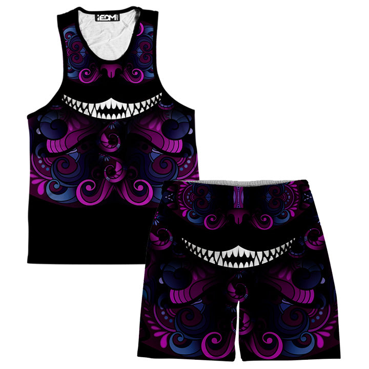 Down the Rabbit Hole Men's Tank and Shorts Combo - iEDM