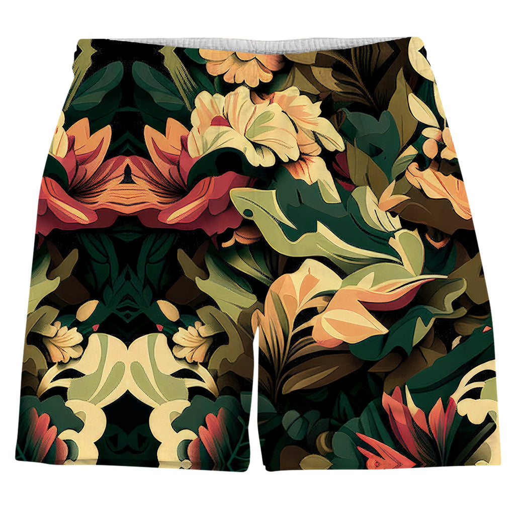 Floral Camo T-Shirt and Shorts Combo, iEDM, | iEDM