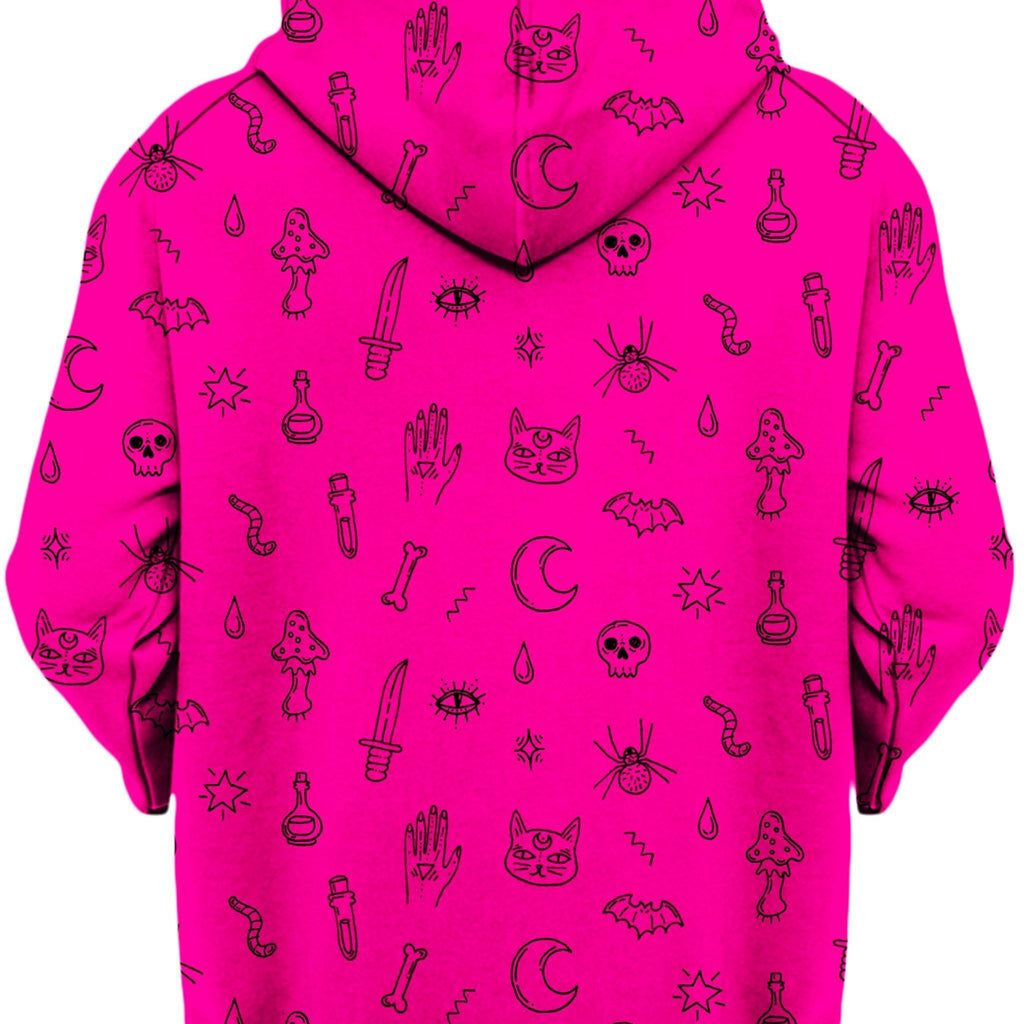 Pink Pattern Unisex Hoodie, iEDM, | iEDM