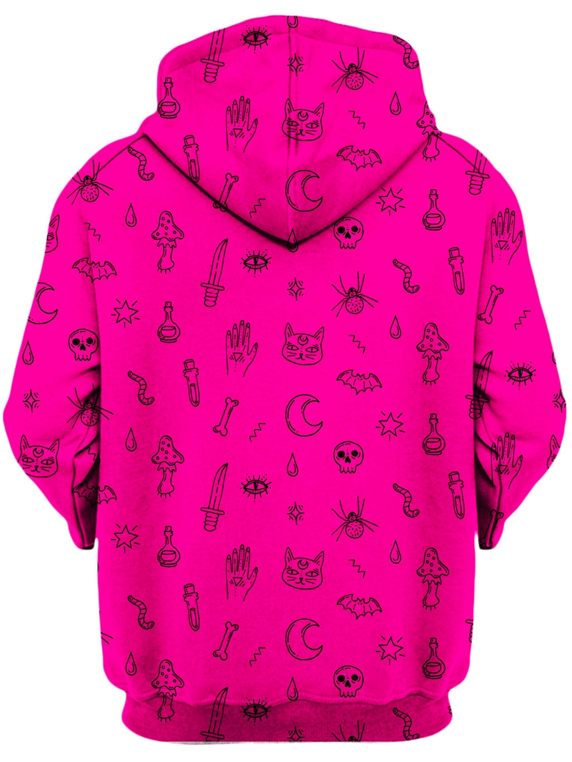 Pink Pattern Unisex Hoodie, iEDM, | iEDM