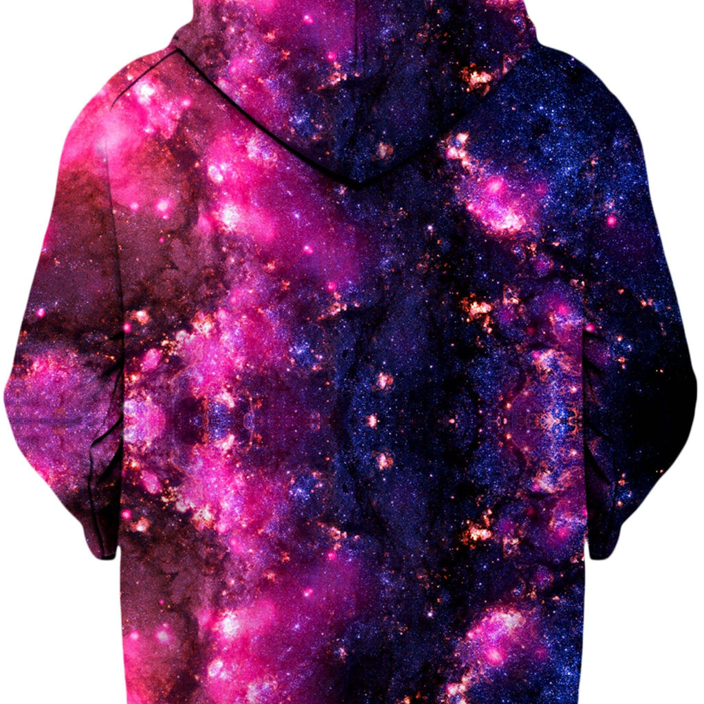 Purple Cosmos Unisex Zip-Up Hoodie, iEDM, | iEDM