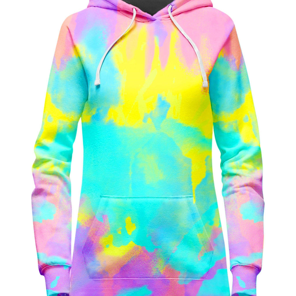 Summer Vibes Hoodie Dress and Leggings with PM 2.5 Face Mask Combo, iEDM, | iEDM