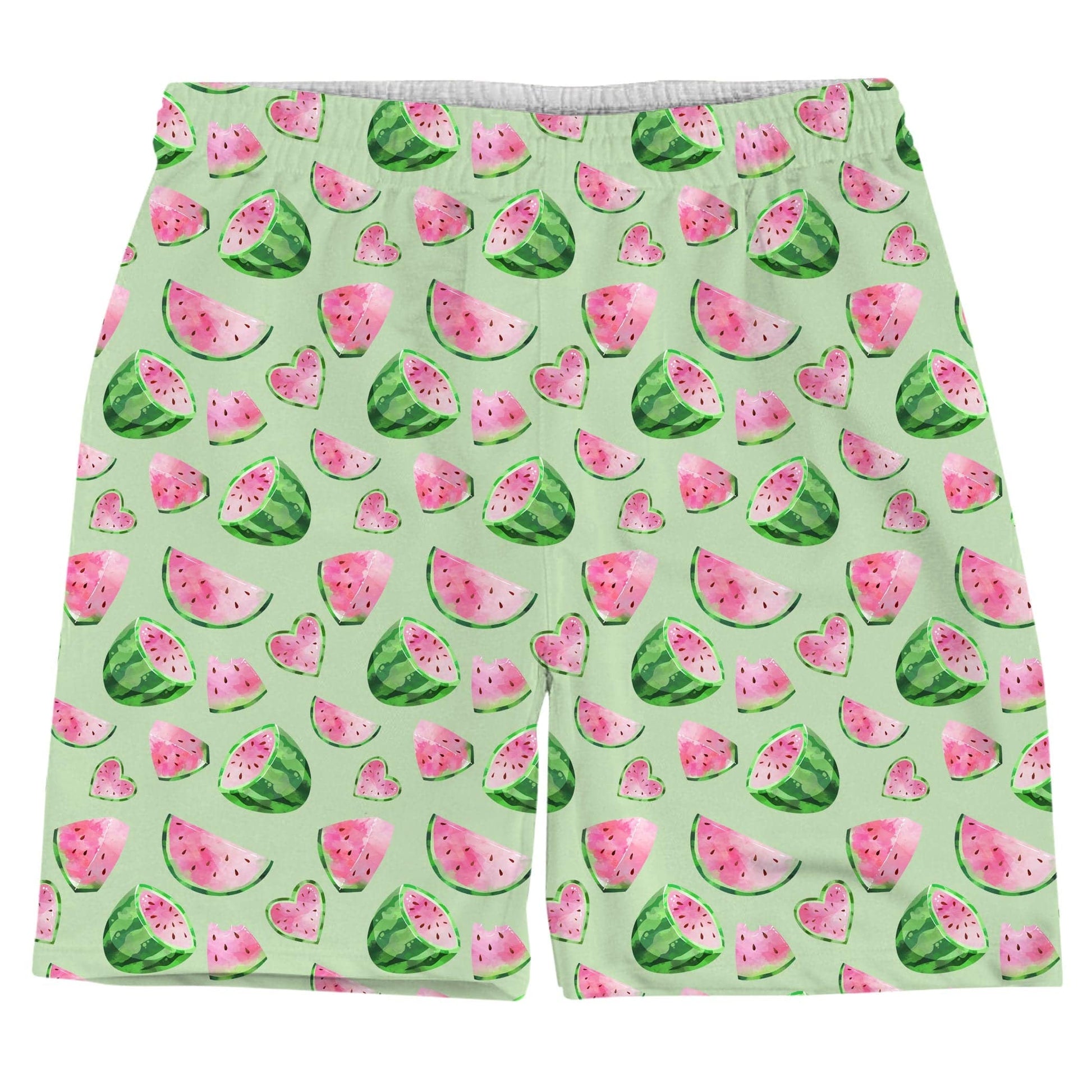 Watermelon Pattern T-Shirt and Shorts with PM 2.5 Face Mask Combo, iEDM, | iEDM