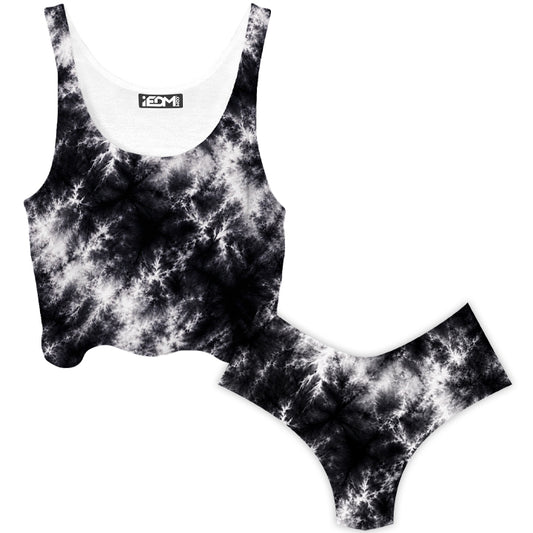 Monoschism Crop Top and Booty Shorts Combo