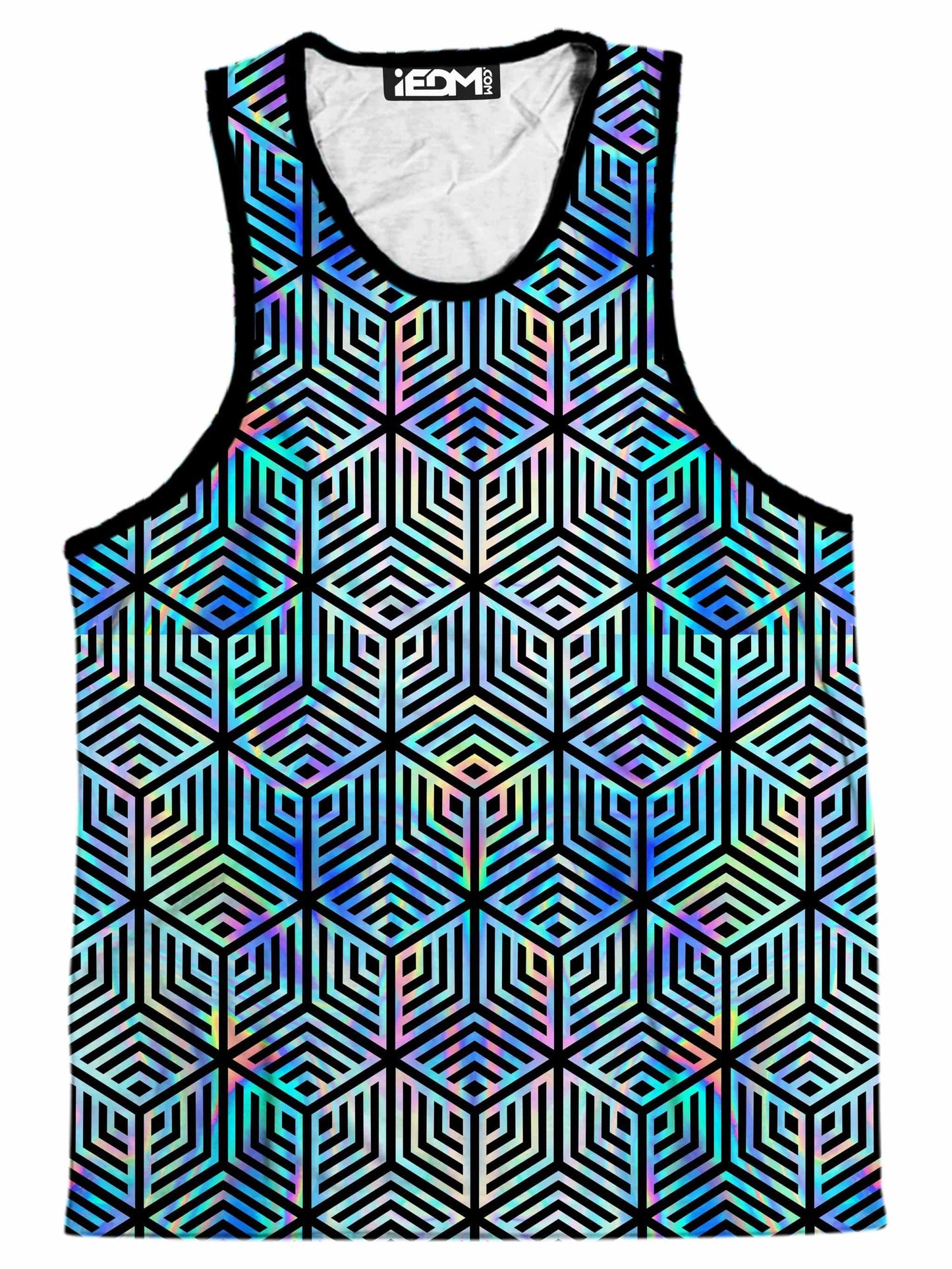 Holographic Hexagon Tank and Shorts Combo, Noctum X Truth, | iEDM