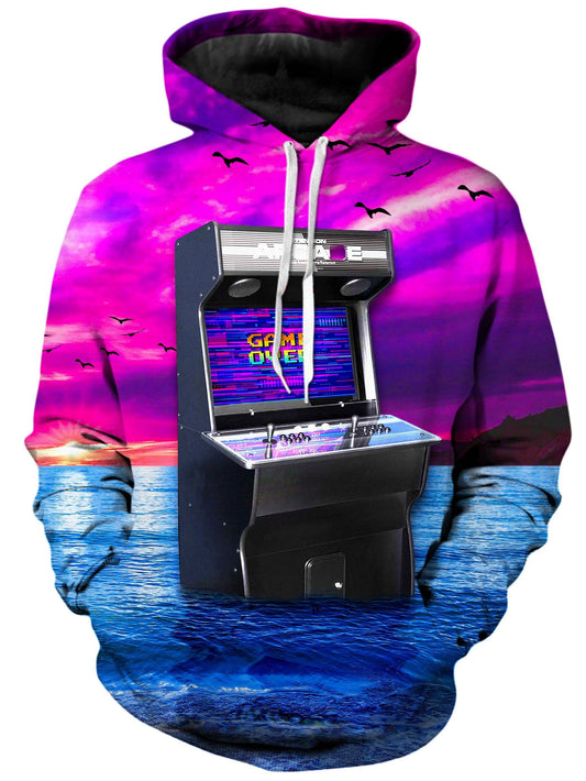 Game Over Unisex Hoodie, On Cue Apparel, | iEDM