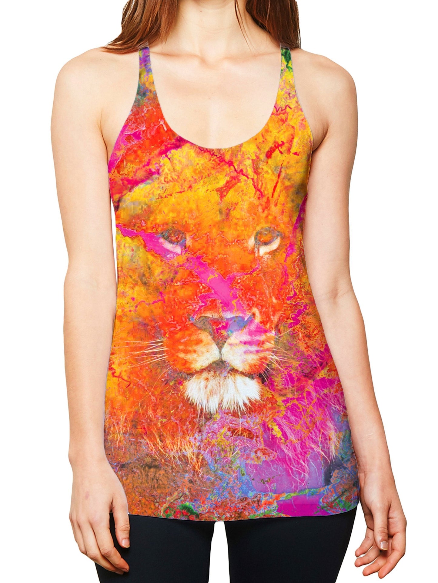 Hidden Lion Women's Tank Top, On Cue Apparel, | iEDM