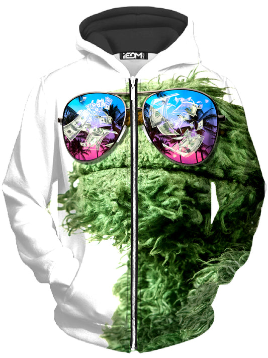 Oscar the Nug Unisex Zip-Up Hoodie