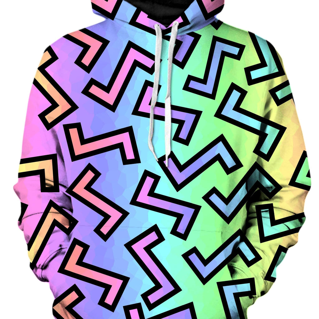 80s Rainbow Unisex Hoodie, Sartoris Art, | iEDM