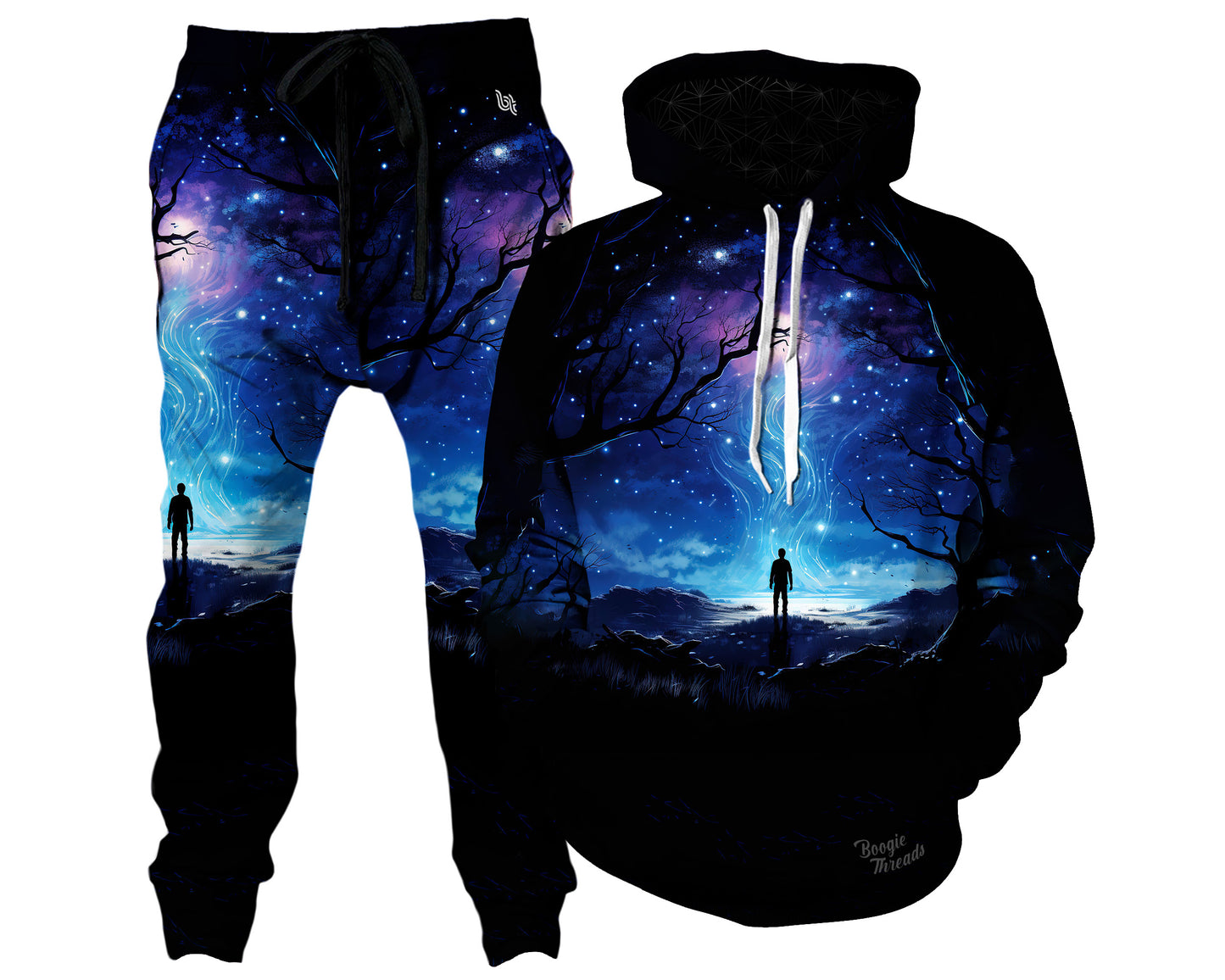 Serenity Spiral Hoodie and Joggers Combo, Gratefully Dyed, | iEDM