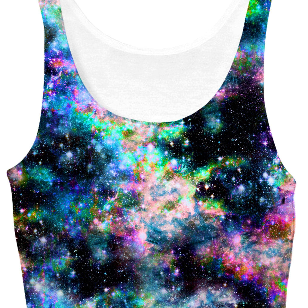 Weird Rave Crop Top and Leggings with PM 2.5 Face Mask Combo, Set 4 Lyfe, | iEDM